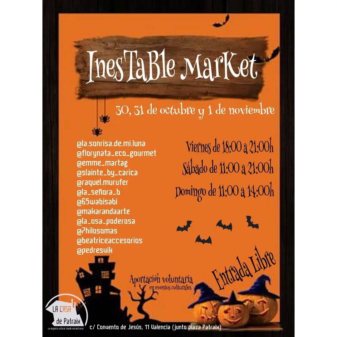 InesTaBle MarKet en La Casa de Patraix