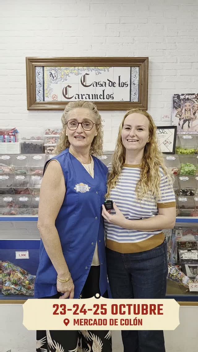 Mercat dels comerciants de cap i casal en el Mercado de Colón