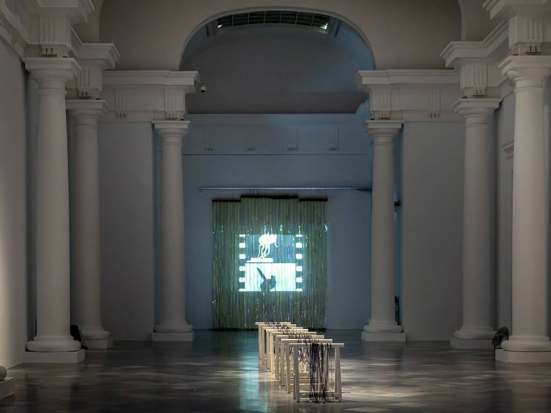 Performance 'Assaig (per a la mosca)' de Patricia Cadavid en el Centre del Carme