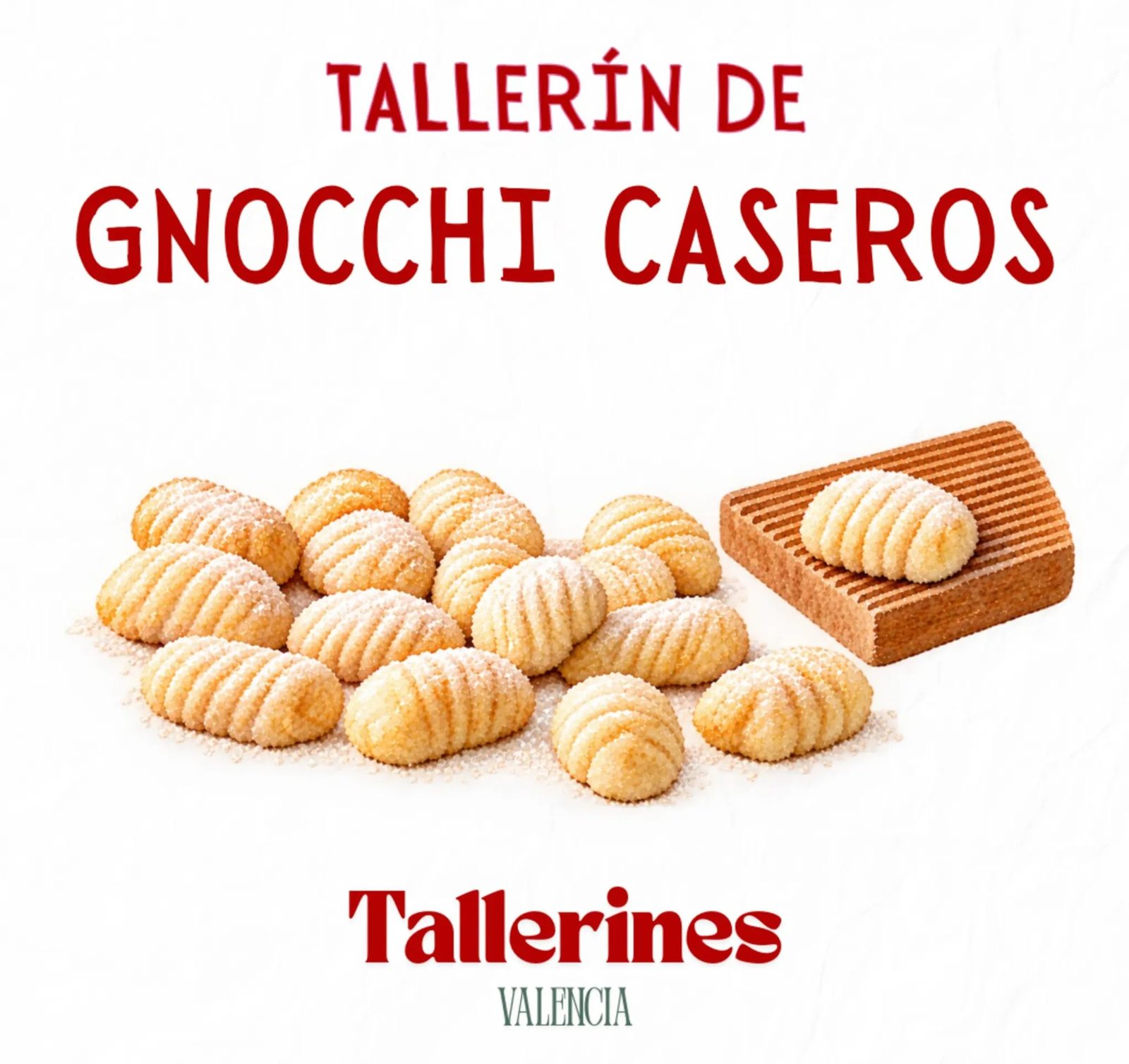 Tallerín de gnocchi caseros