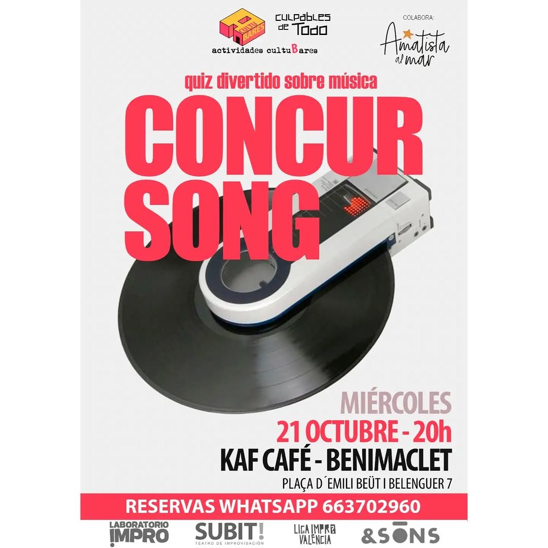 Trivial musical en Kaf Café